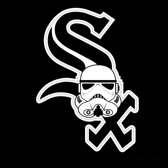 Chicago White Sox Star Wars Logo fabric transfer
